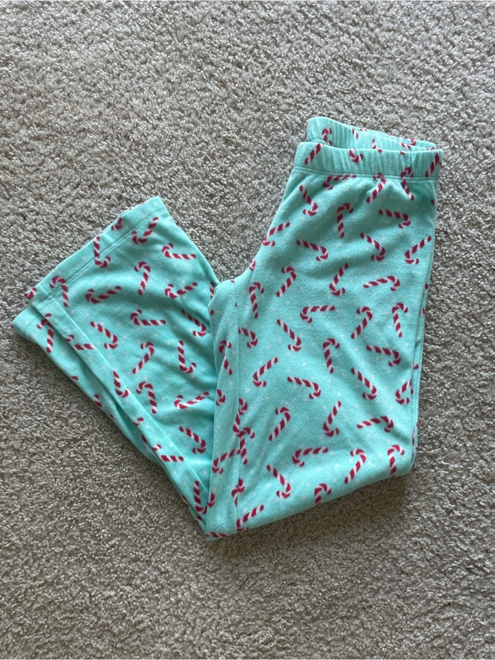 flirtitude Candy Cane Print Pajama Bottoms